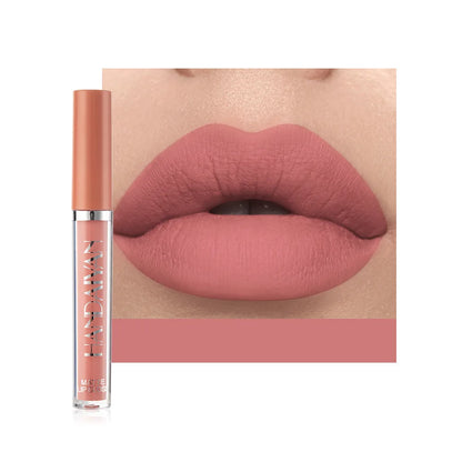 HANDAIYAN 6-Piece Matte Lipstick Set – Waterproof, Long-Lasting, Non-Stick Cup Korean Makeup for Women