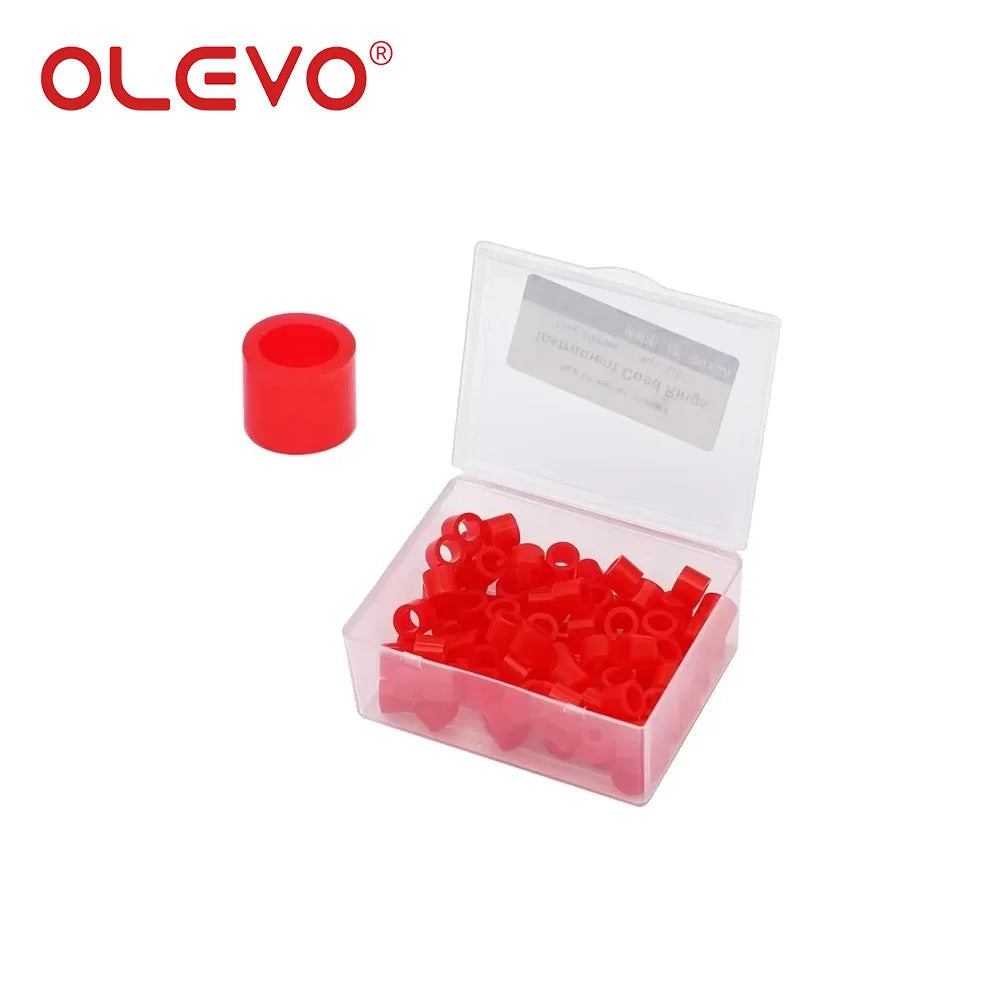 100pcs Dental Silicone Color Code Rings - Autoclavable Instrument Marking Bands for Dentist Surgical Tools Identification