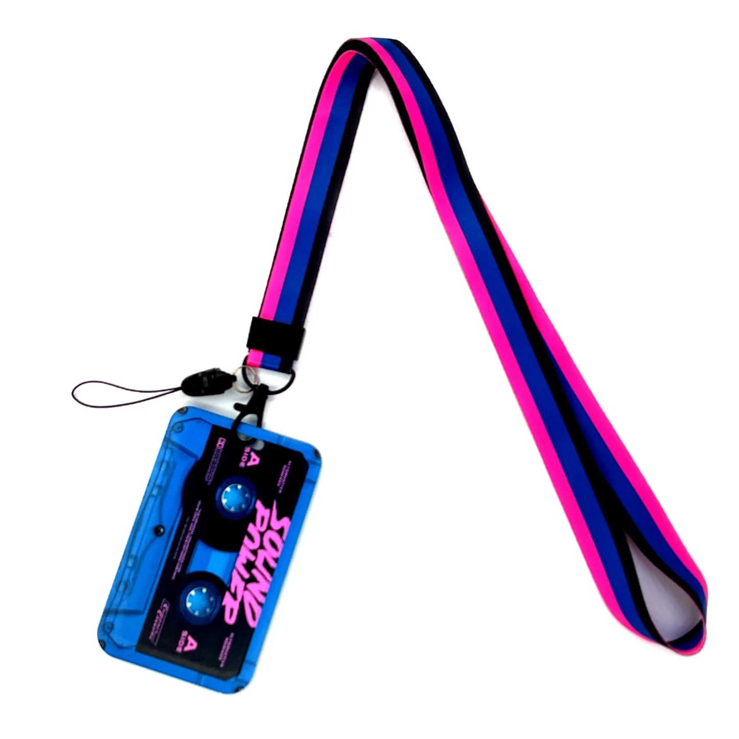 Gamer ID Card Holder Lanyard — Cool Credential Neck Strap & Badge Keychain for Men & Women