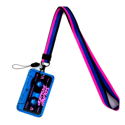 Gamer ID Card Holder Lanyard — Cool Credential Neck Strap & Badge Keychain for Men & Women