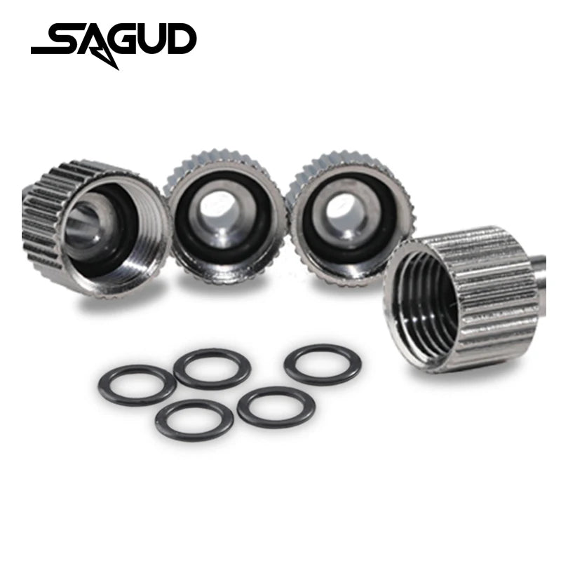 SAGUD Airbrush Quick Disconnect Kit – 1/8" Quick Release Fitting Adapter with 4 Extra Connectors for Hose & Airbrush Parts