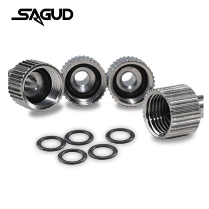 SAGUD Airbrush Quick Disconnect Kit – 1/8" Quick Release Fitting Adapter with 4 Extra Connectors for Hose & Airbrush Parts
