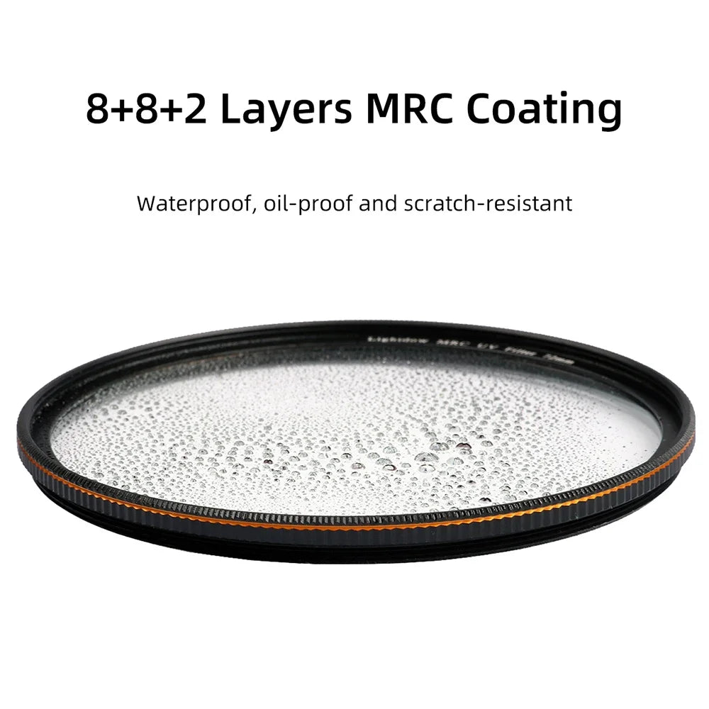 Lightdow 3 in 1 Lens Filter Kit - ND2, ND4, ND8 Filters, 49mm-82mm Sizes for Nikon, Sony, Pentax, Canon Cameras