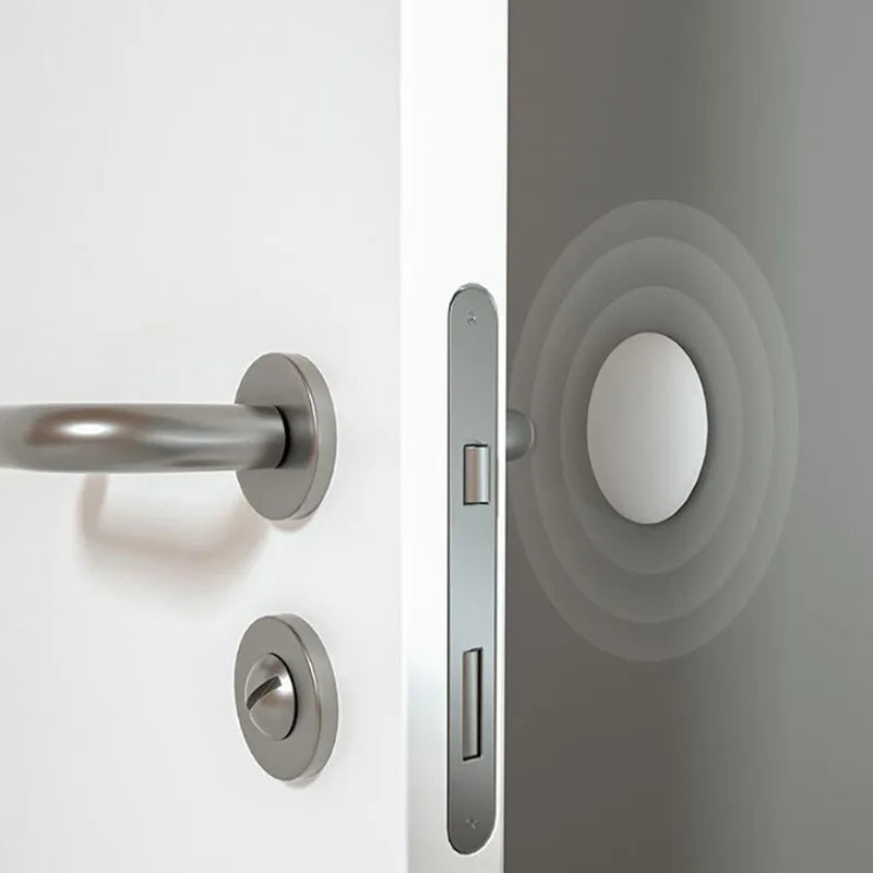 Silicone Door Stopper Handle - Self-Adhesive, Mute, Anti-Shock Protection - Home Improvement Wall Protector for Porte