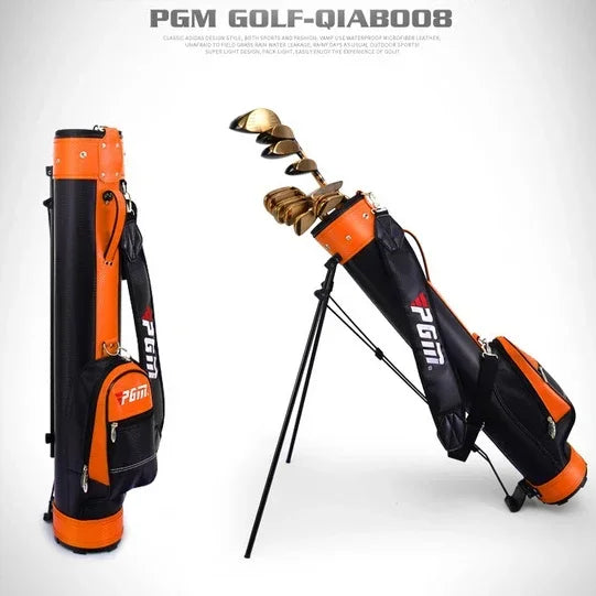 PGM Golf Bag QIAB008 – Lightweight 9-Club Capacity Support Bag for Men & Women, Available in 6 Colors