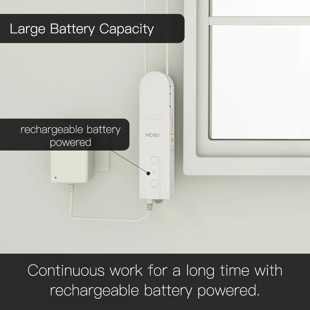 ZigBee Smart DIY Motorized Roller Blinds Drive Motor Hub - Tuya Smart Life APP, Alexa & Google Home Voice Control