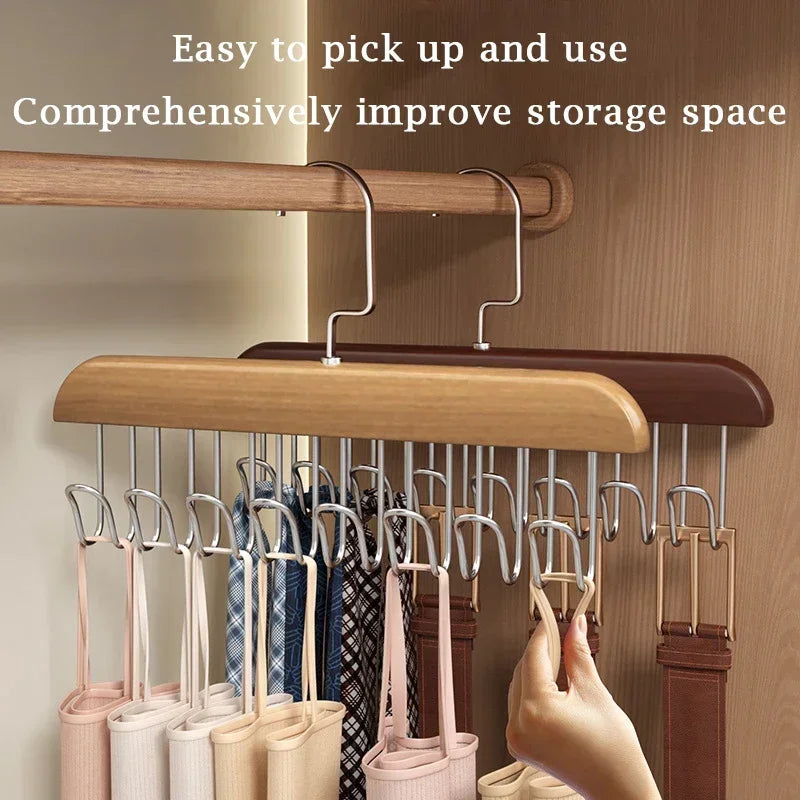 Women's Multifunctional Bra Hanger - Sturdy and Durable Storage for Belts, Ties, Beanies, Scarves, and More (Available in 1 or 6pcs)