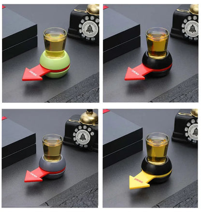 Alcoholic Penalty Turntable Game — Russian Roulette Drinking Toy, Bar Entertainment & Party Booster Props 2023