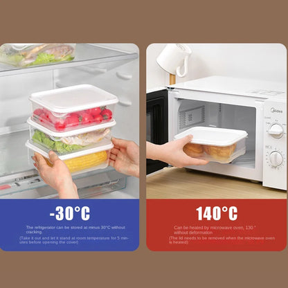 5-Piece Sealed Food Storage Box Set — Airtight Fridge Organizer for Fruits, Meat, Freezing & Kitchen Storage