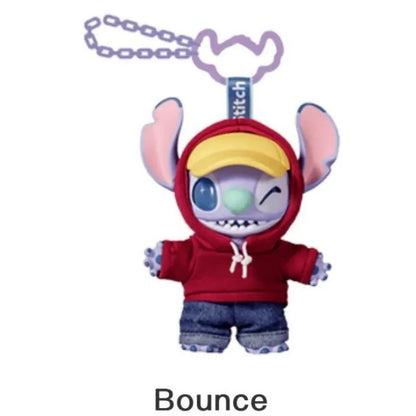 Miniso Disney Stitch Gen Z Street Series Blind Box – Vinyl Figure Pendant & Bag Charm Gift