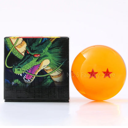 Dragon Ball Z Crystal Ball Figures – 1-7 Star Shenron Wish Balls, 3.5-7.6cm Anime Collectible Desktop Toys