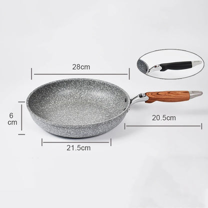 Durable Non-Stick Stone Frying Wok – Ceramic Skillet Pan for Induction, Gas Stove & Kitchen Cooking Set