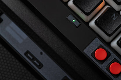 Retro Gamepad Keycap 6.25u Spacebar – Artisan ABS Keycap for MX Switches, Black & White for Mechanical Gaming Keyboards