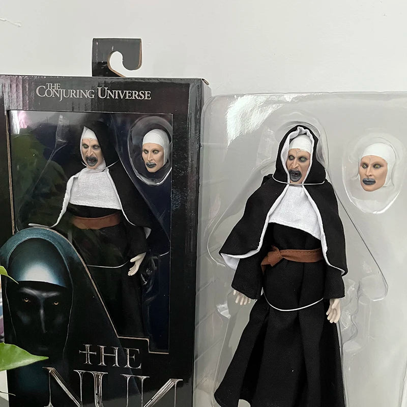 NECA The Nun Action Figure – The Conjuring Series Horror Collectible Toy, Halloween Gift & Decor with Changeable Face