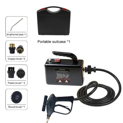 High-Temperature Steam Cleaner for Home Appliances – Sterilization, Kitchen Hood & Car Cleaner, US/EU Plug