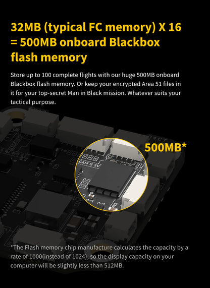 SpeedyBee F7 V3 50A Stack — F722 Flight Controller + BL32 50A 4-in-1 ESC with Blackbox for FPV Drone