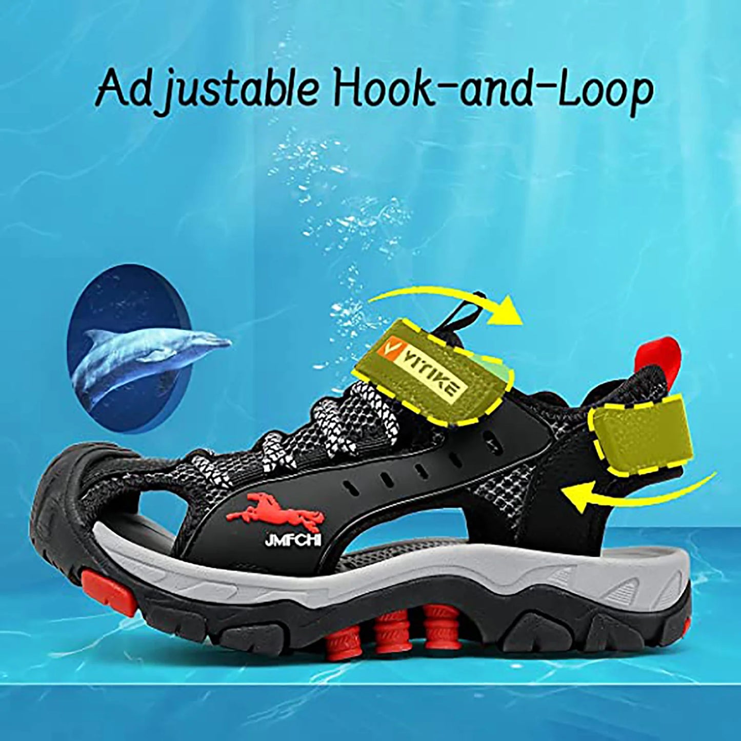 Kids Sport Water Sandals - Comfortable Outdoor Summer Shoes for Boys & Girls