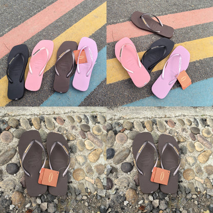 2026 Rubber Flip Flops - Soft Comfortable Anti-Slip Travel Slippers for Indoor and Outdoor Wear