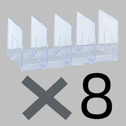 Acrylic Handbag Storage Rack – Transparent Divider Organizer for Luxury Bags Display & Storage