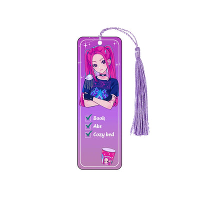 Kpop Demon Hunters Huntrix Cartoon Bookmarks – Cute Anime Stationery for Fans & Book Lovers