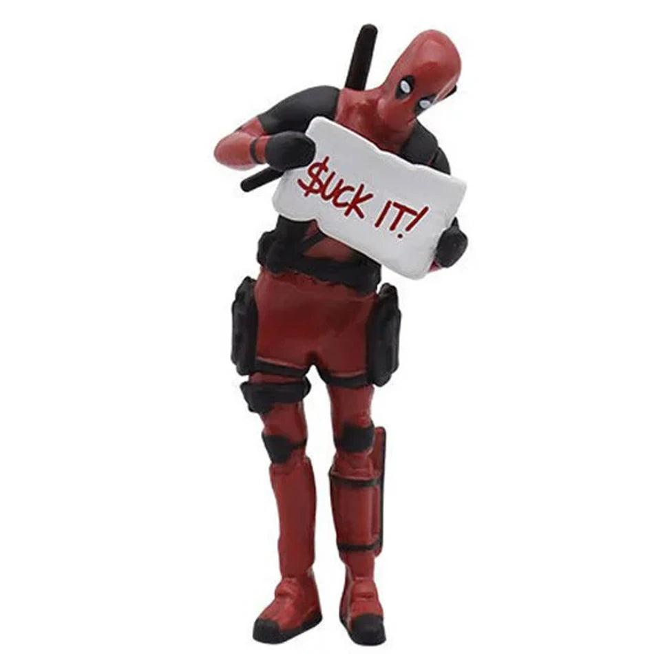 Deadpool & Wolverine Movie Figures – Cute Action Toy Dolls & Plush Decor for Kids’ Birthday Gifts