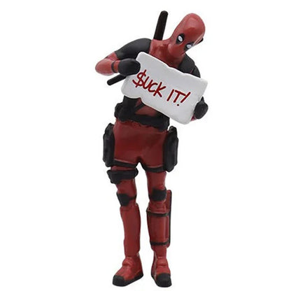 Deadpool & Wolverine Movie Figures – Cute Action Toy Dolls & Plush Decor for Kids’ Birthday Gifts