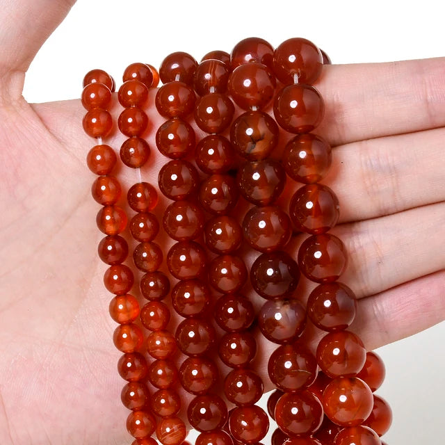 Natural Stone Round Beads 4-12mm Tiger Eye Lava Turquoise Jade for DIY Jewelry Making Bracelet Craft Supplies