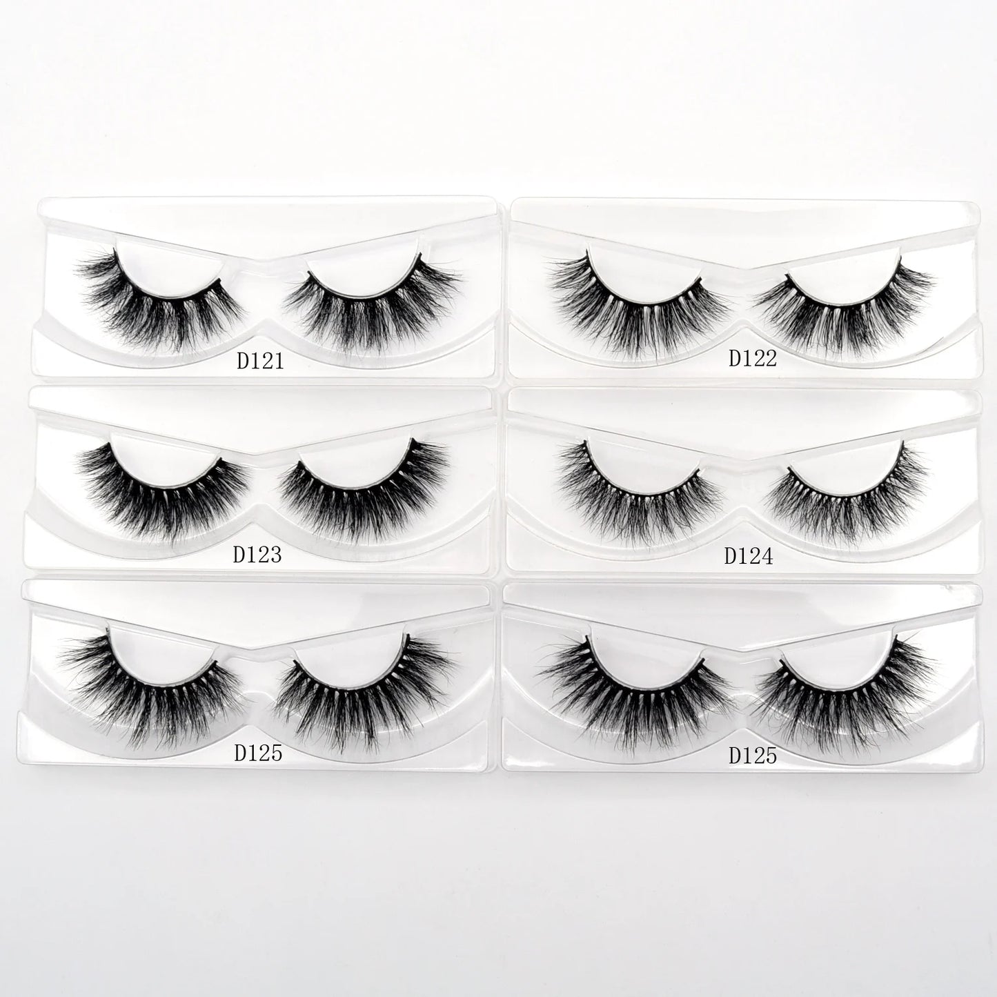 Visofree 3D Mink Eyelashes – 30/40/100 Pairs Handmade Full Strip Lashes with Tray, Cruelty-Free False Lashes for Makeup