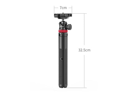 ULANZI MT-44 Tripod – Smartphone Vlog Tripod with Cold Shoe & Phone Mount Holder for Mobile & SLR Cameras