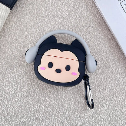 3D Cartoon Silicone Case for AirPods 1/2/3 & Pro 2 — Protective Wireless Earphone Charging Cover