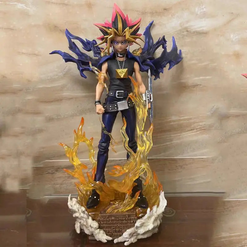 Yugi Muto Dark Game Action Figure - 28cm Duel Monsters PVC Statue, Collectible Ornament & Kids Toy Gift