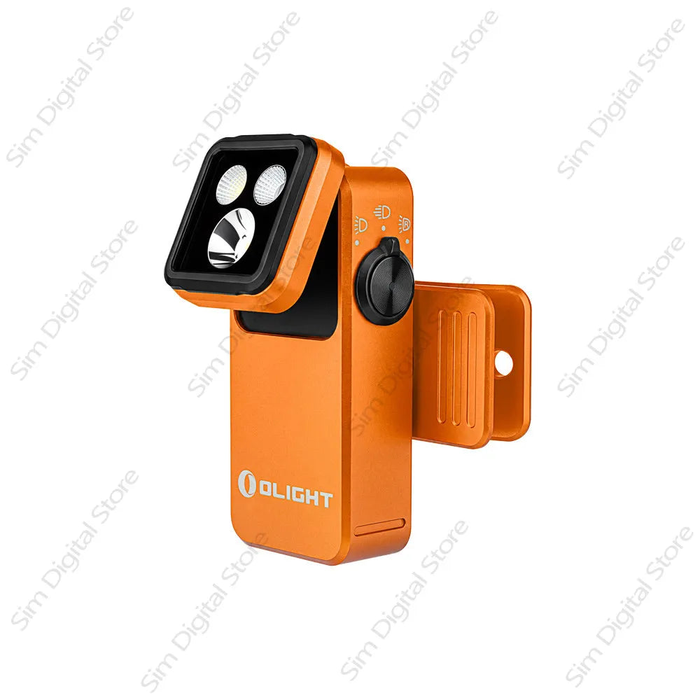 OLIGHT Oclip 2 Ultra/Pro Mini EDC Flashlight - 580LM/530LM Clip-On Headlamp with 360° Rotatable Pocket Work Light
