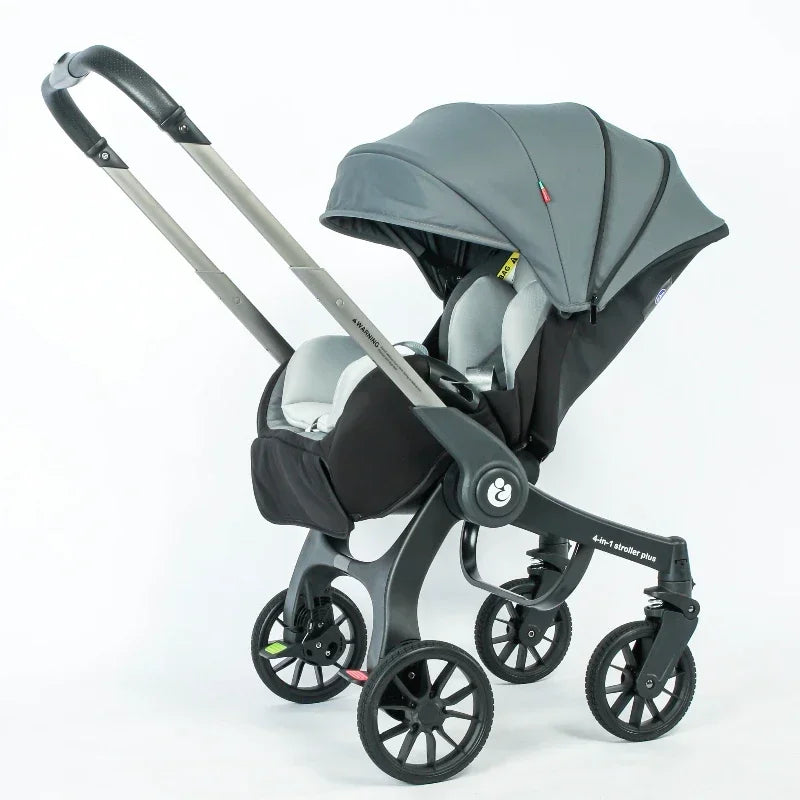 2025 New 4-in-1 Baby Stroller — Luxury Foldable Multifunctional Carriage & Portable Pram