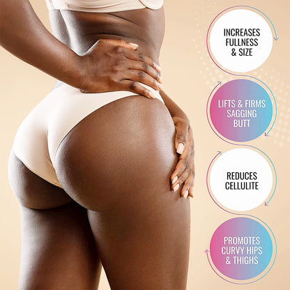Natural Butt Enhancement Capsules - Non-GMO Body Care Supplement for Gluteal Tone & Feminine Curves