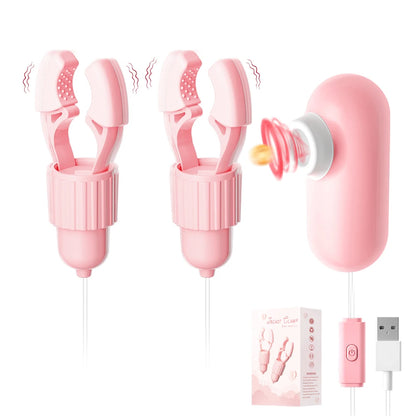 USB Rechargeable Dual-Stimulation Vibrator - Compact Intimate Massager for Adult Women with Clitoral Suction and Vibration Functions