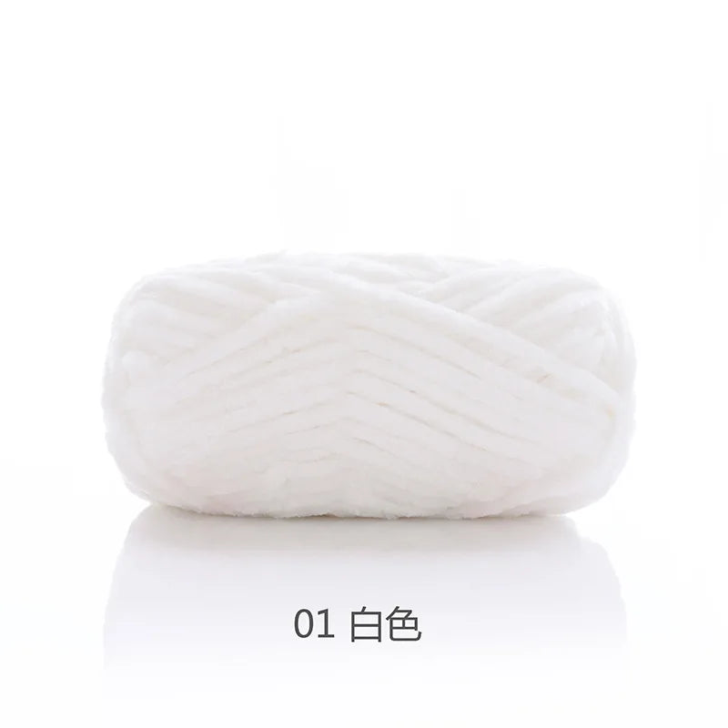 50g/Ball DIY Knitting Yarn – Soft Wool for Baby Scarf, Hat, Chunky Crochet Thread
