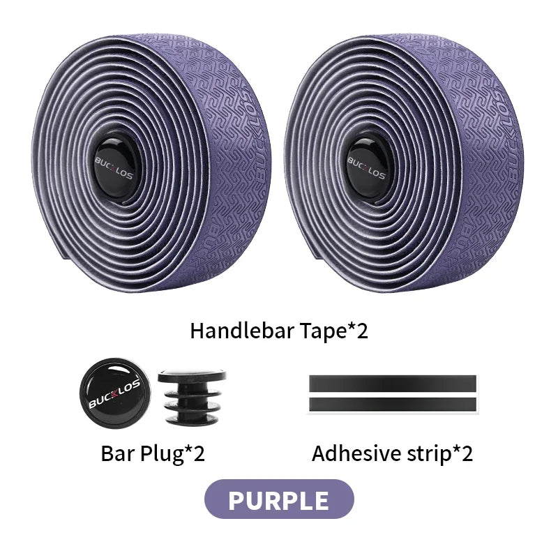 BUCKLOS Bicycle Handlebar Tape – Anti-Slip Waterproof Road Bike Bar Wrap for Cycling Accessories