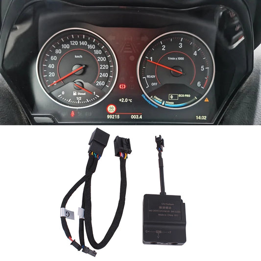 BMW Speed Limit Info Module — SLI Emulator Dashboard Display for F/G Series with NBT CIC ID7