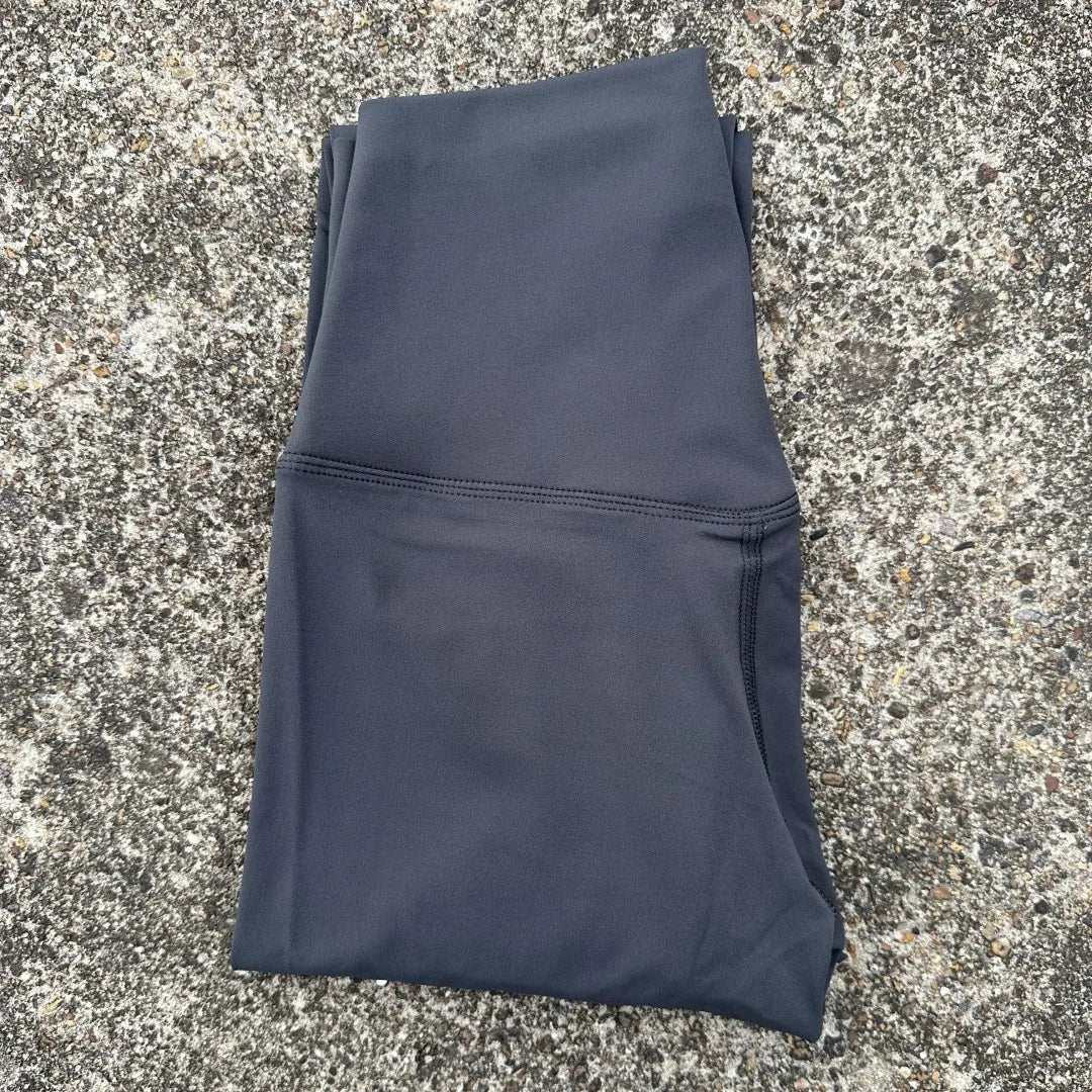 Women's High Waist Yoga Leggings - Soft Butter Fabric Fitness Pants With Back Waist Pocket For Gym & Sports Training
