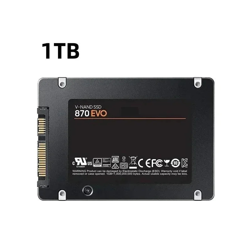 Xiaomi Mijia 4TB SSD – 870 EVO 1TB/2TB 2.5" SATA3 Internal Hard Drive for Laptop & Desktop