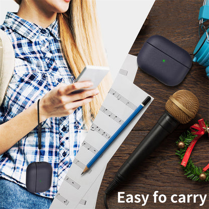 Leather Grain Case for AirPods Pro 2, AirPods 3 & 4 — Protective Cover for Apple Bluetooth Earphones