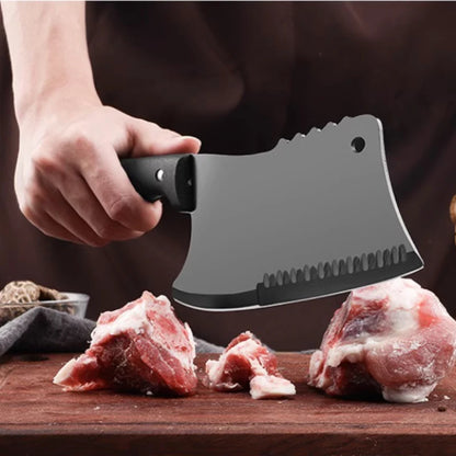 PLYS-Bone Dual Purpose Kitchen Knife – Sharp Household and Chef's Knife for Bone Chopping