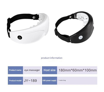 Eye Massager with 9 Modes & Multi-Frequency Vibration – 22-Magnet Therapy for Eye Health