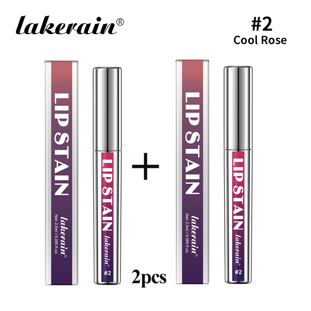 Peel-Off Lip Stain - Long-Lasting Waterproof Pink Tint with Transfer-Resistant Finish