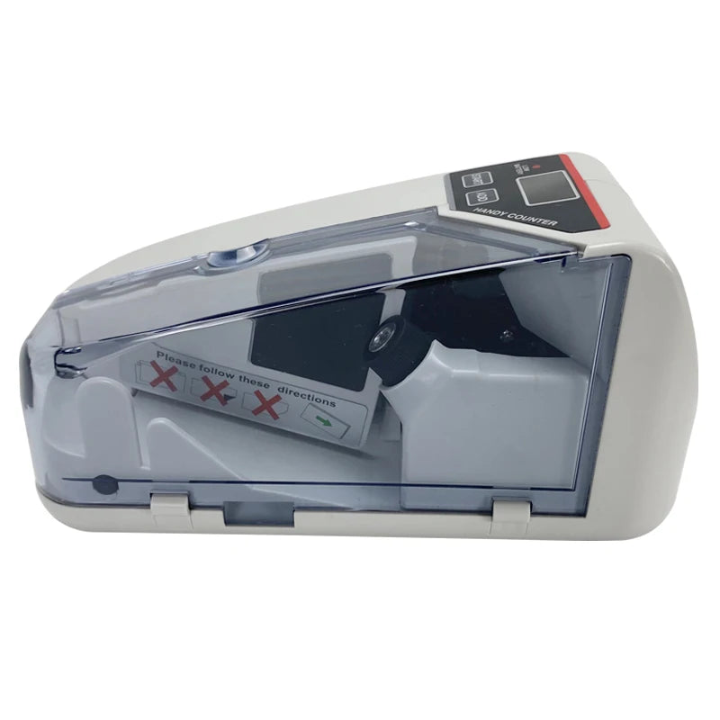 V30 LED Display Mini Bill Counter – Portable Battery/Plug Money Machine for Cash & Banknote Currency Counting