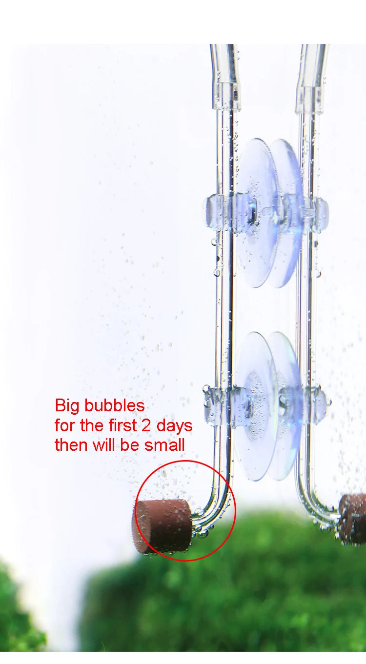 Aquarium CO2 Diffuser – Mini Bubble Counter for Fish Tank, Sprayer Equipment & Terrarium Marine Tools Accessory