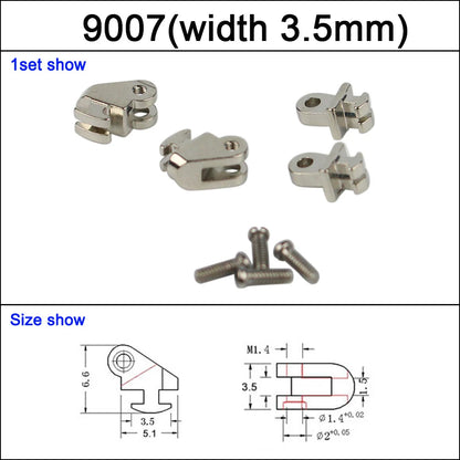 10 Sets Eyeglasses Hinge Replacement - Plastic Frames, Acetate Sunglasses, Wooden Glasses Repair Parts & Accessories