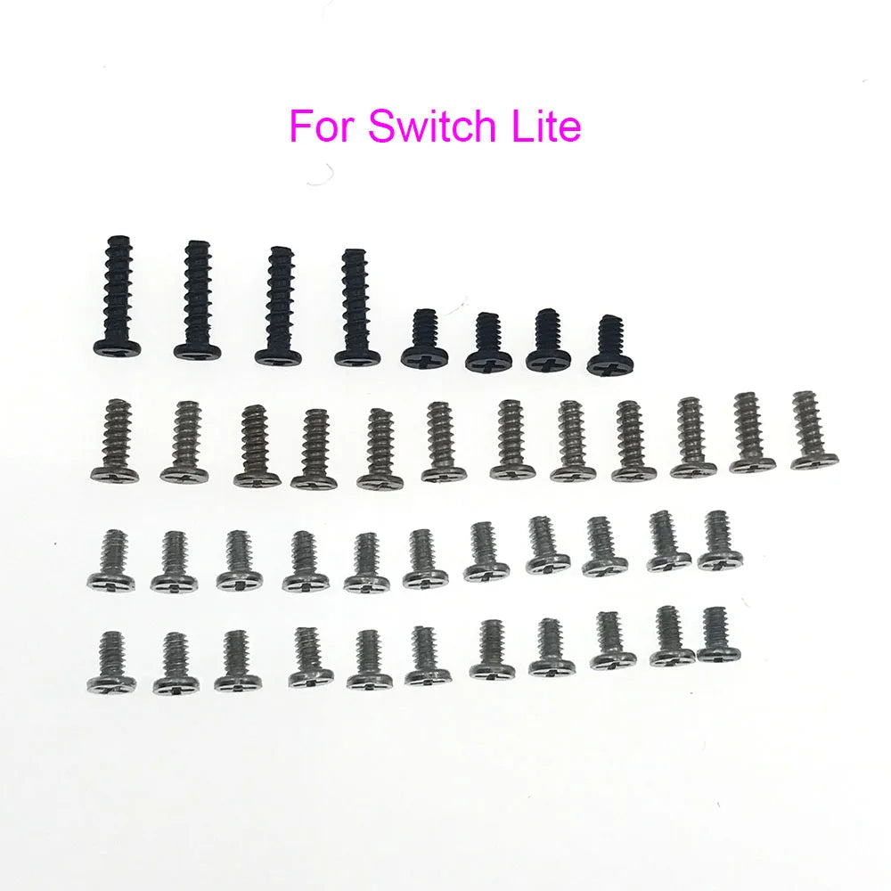 Switch NS Lite/OLED/Pro Console Housing Screw Set – Full Replacement Mount Kit