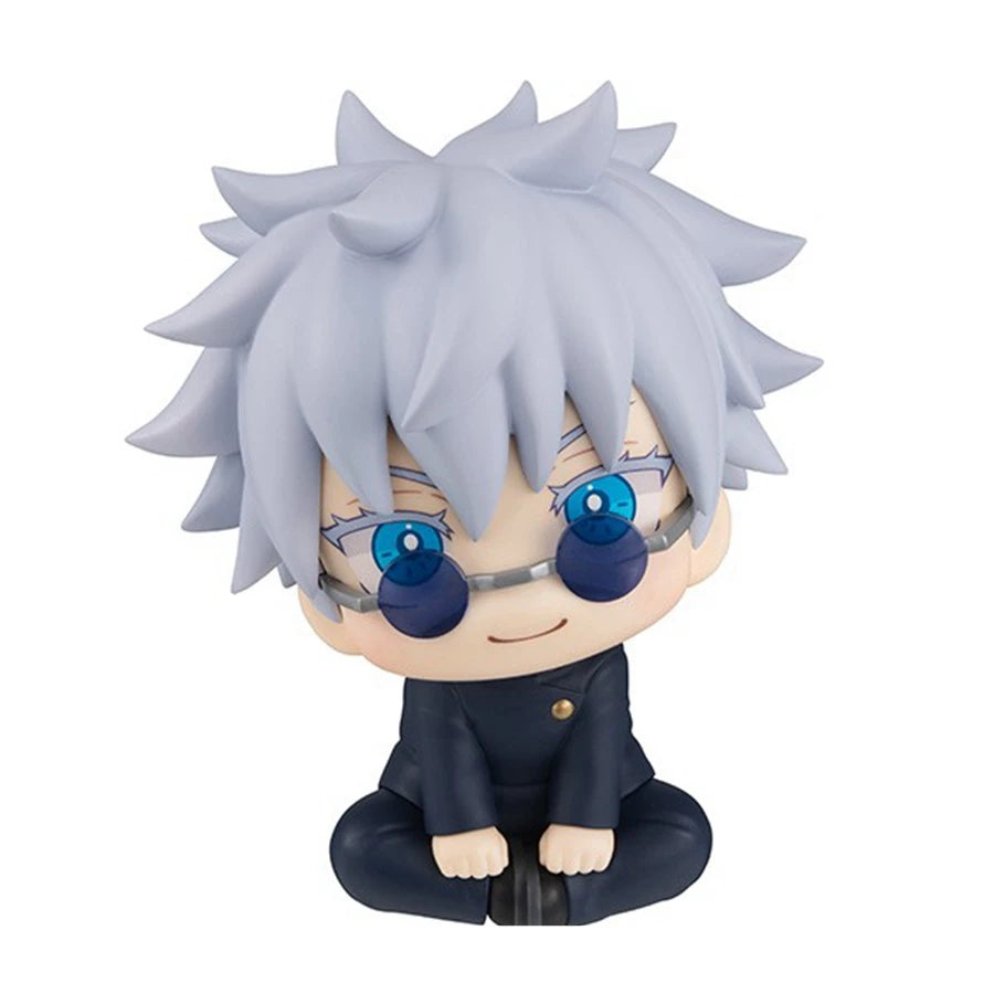 10cm Jujutsu Kaisen Q-Version Anime Figures — Satoru Gojo, Geto Suguru, Fushiguro Toji & Okkotsu Yuta Action Collectibles