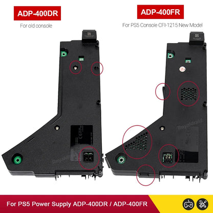 Replacement Internal AC Adapter Power Supply for PS5 CFI-1215 — ADP-400DR/ADP-400ER/ADP-400FR